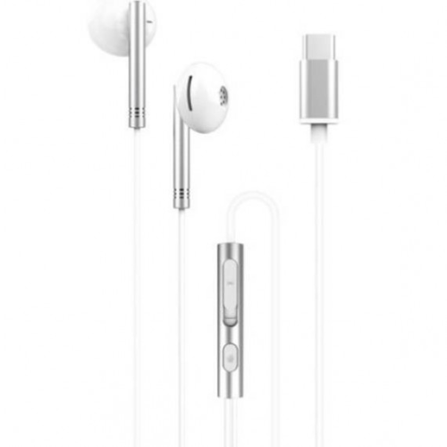 Проводные наушники XO EP29 metal type-C earphone, серебристые