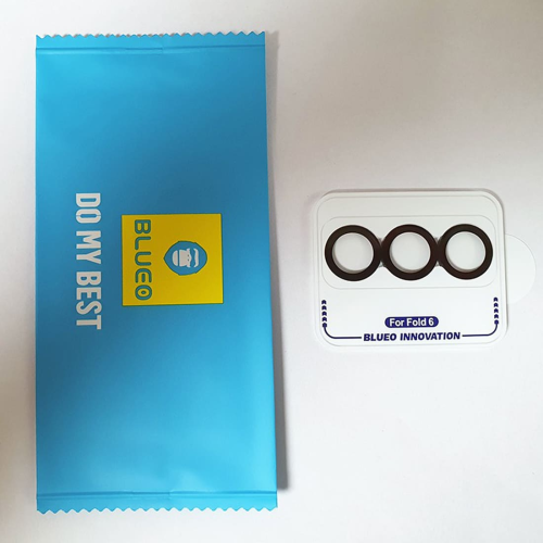 Защитное стекло для Galaxy Z Fold6, BlueO Camera lens Armor metal 3 шт. Черное купить в Донецке ДНР