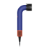 Фен Dyson Supersonic R Pro HD18 Vinca Blue/Topaz Orange, синий/оранжевый