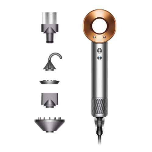 Фен Dyson Supersonic HD07 Nickel/Copper, никель/медь