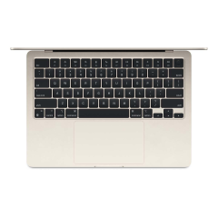 Apple MacBook Air 13" (M3, 8C CPU, 8C GPU, 2024) 16/256Gb SSD (MC8J4) Starlight, «сияющая звезда»