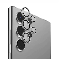 Защитное стекло для Samsung Galaxy S25 Ultra SupGlass Anti Glare Camera lens glass film (XC-31) Silver