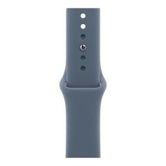 Apple Watch SE 3 (2025), 44 мм корпус из алюминия цвета «Starlight», ремешок Sport Band размера M/L цвета «Anchor Blue»
