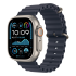 Apple Watch Ultra 2 (2024), 49 мм корпус из титана цвета «Natural», ремешок Ocean Band цвета «Navy»