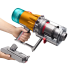 Пылесос Dyson V12S Detect Slim Submarine Yellow/Nickel, серебристый