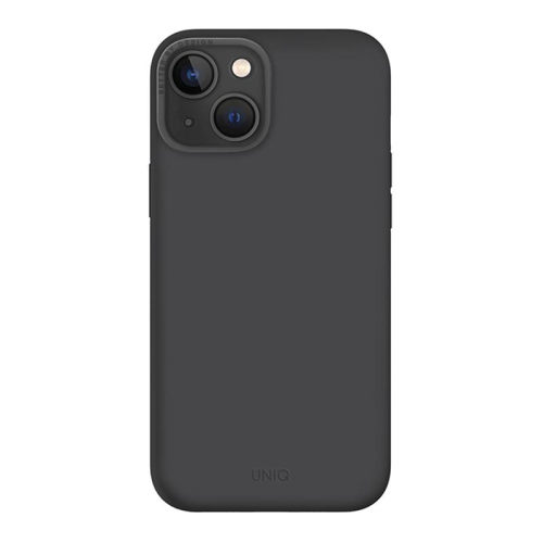 Чехол для iPhone 14 с Magsafe UNIQ Lino Hue (IP6.1(2022)-LINOHMGRY) Серый купить в Донецке ДНР