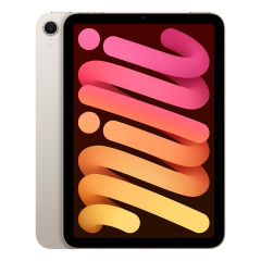 Apple iPad mini 8,3″ (A17 Pro, 2024, 7 gen) Wi-Fi + Cellular 256Gb Starlight, «сияющая звезда»