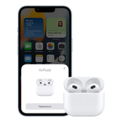 Наушники Apple AirPods 3 с беспроводной зарядкой MagSafe