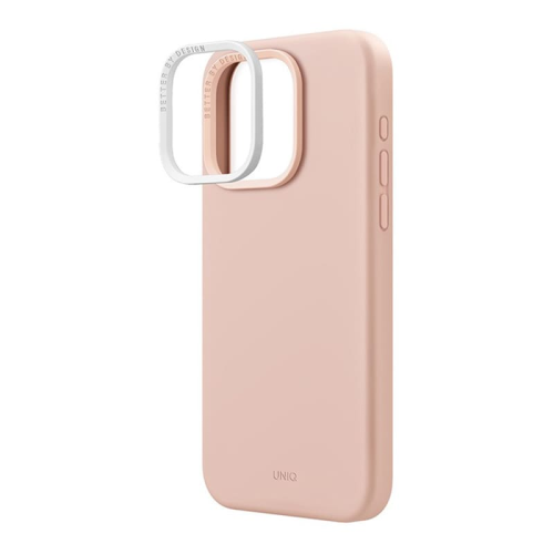 Чехол  для iPhone 15 Pro Uniq LINO Pink (Magsafe) купить в Донецке ДНР