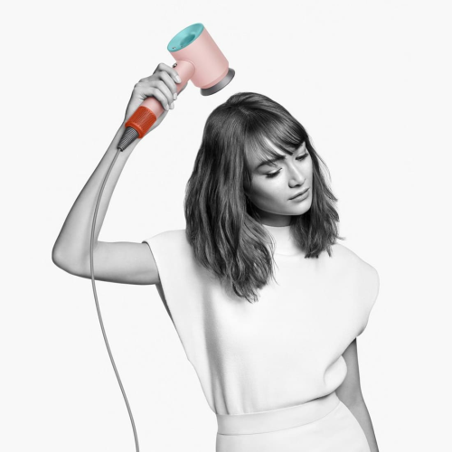 Фен Dyson Supersonic HD15 Shine Ceramic Pop, розовый/бирюзовый