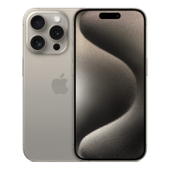 Apple iPhone 15 Pro 128Gb Dual SIM Natural Titanium, натуральный титан