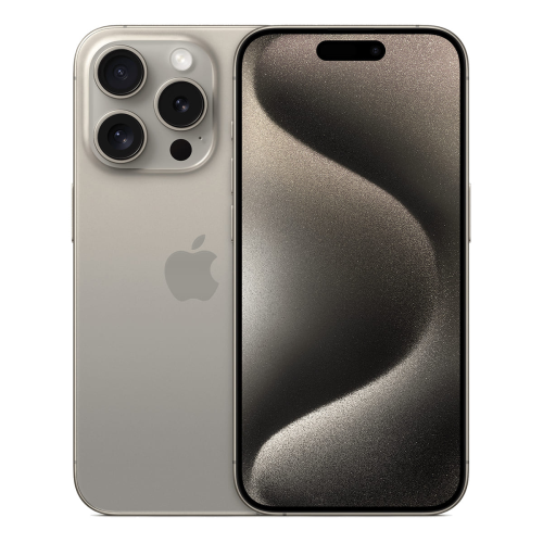 Apple iPhone 15 Pro 128Gb Dual SIM Natural Titanium, натуральный титан