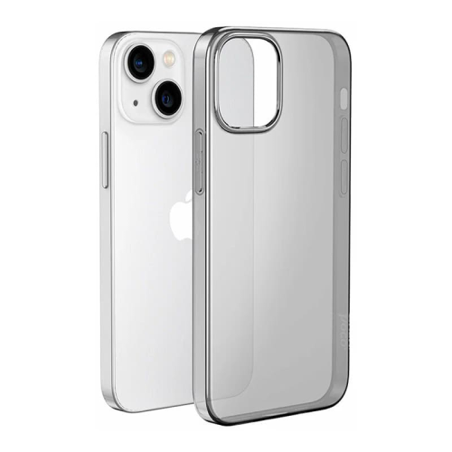 Чехол hoco. Creative Mobile phone case для Apple iPhone 15 Plus Прозрачный черный купить в Донецке ДНР