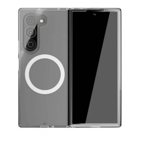 Чехол для Samsung Galaxy Z Fold 6 Clear Case Magsafe, прозрачный купить в Донецке ДНР