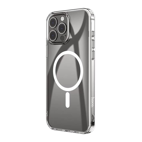 Чехол hoco. Magnetic Smartphone CASE для Apple iPhone 15 Pro Max Прозрачный купить в Донецке ДНР