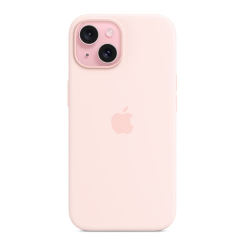 Чехол для Apple iPhone 15 Silicone Case с MagSafe Pink, розовый купить в Донецке ДНР
