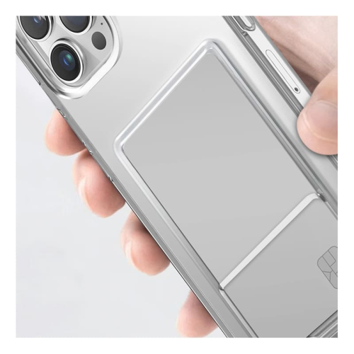 Чехол для iPhone 15 Pro Max UNIQ Air Fender ID (cardslot) (IP6.7P(2023)-AFIDTRAN) Clear купить в Донецке ДНР