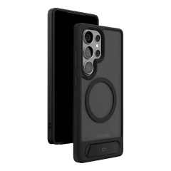 Чехол для Samsung Galaxy S24 Ultra Silicone Case c MagSafe Black, черный