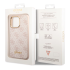Чехол Guess для iPhone 14 CG Mobile PU 4G Script metal logo Hard (GUHCP14SHG4SHP) Розовый купить в Донецке ДНР