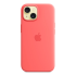 Чехол Silicone Case для Apple iPhone 15 с MagSafe Guava, розовый купить в Донецке ДНР