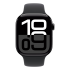Apple Watch Series 10, 46 мм корпус из алюминия цвета «Jet Black», ремешок Sport Band размера M/L цвета «Black»
