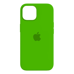 Чехол Silicone Case для Apple iPhone 15 Ярко-зеленый
