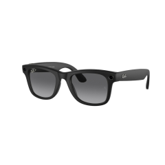 Ray-Ban Wayfarer RW4008 Matte Black / Polar Gradient Graphite 53 3P (поляризационные)