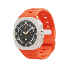 Ремешок силиконовый VLP Pulse Band для Samsung Watch Ultra 47 мм, оранжевый