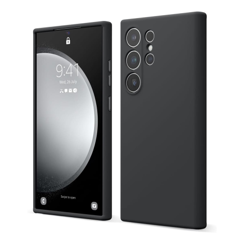 Чехол для Samsung Galaxy S24 Ultra Elago Soft silicone Liquid (EGS24SC68-BK) Black, черный купить в Донецке ДНР