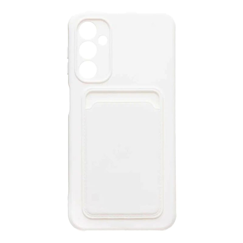 Чехол для Samsung Galaxy A55 Silicone Case с картхолдером Белый купить в Донецке ДНР