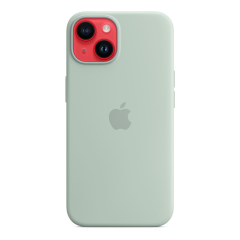Чехол Silicone Case MagSafe для Apple iPhone 14 Зеленый