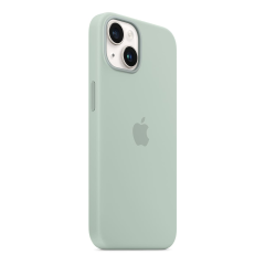 Чехол Silicone Case MagSafe для Apple iPhone 14 Зеленый