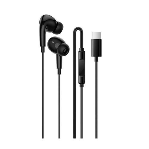 Проводные наушники Borofone BM100 Pro Type-C черные