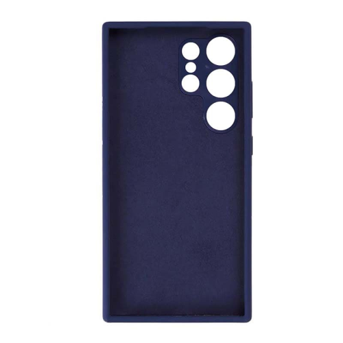 Чехол Silicone Case v2 для Samsung Galaxy S24 Ultra Темно-синий купить в Донецке ДНР
