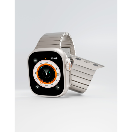 Ремешок VLP Titanium Band для Apple Watch 42/44/45/49, серый
