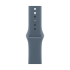 Apple Watch Series 11, 46 мм корпус из алюминия цвета «Jet Black», ремешок Sport Band размера M/L цвета «Anchor Blue»