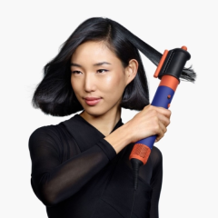 Стайлер Dyson AirWrap Complete Long HS08 Curly+Coily, Vinca Blue/Topaz, синий/оранжевый