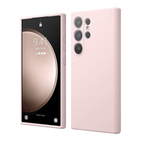 Чехол для Samsung Galaxy S24 Ultra Elago Soft silicone (Liquid) Lovely Pink, розовый купить в Донецке ДНР