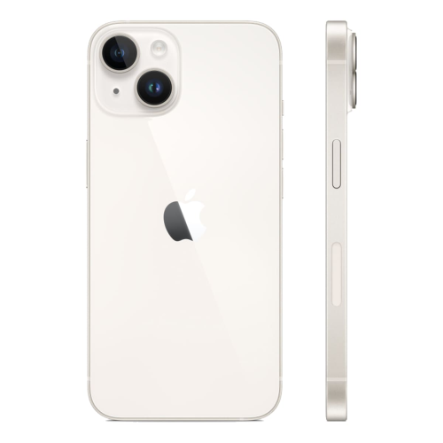 Apple iPhone 14 256Gb eSIM Starlight, «сияющая звезда»