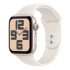 Apple Watch SE (2024), 44 мм корпус из алюминия цвета «Starlight», ремешок Sport Band размера M/L цвета «Starlight»