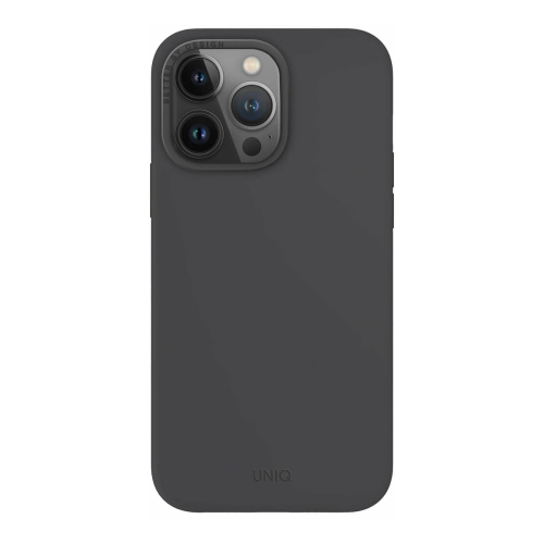 Чехол для iPhone 15 Pro Max с Magsafe UNIQ Lino (IP6.7P(2023)-LINOHMGRY) Серый купить в Донецке ДНР