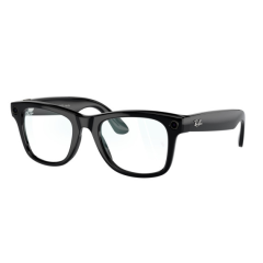 Ray-Ban Wayfarer RW4008 Shiny Black / Clear 53 0N (прозрачные)