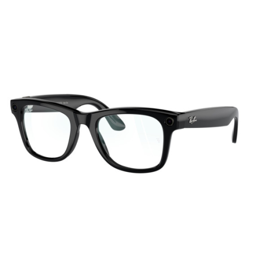 Ray-Ban Wayfarer RW4008 Shiny Black / Clear 53 0N (прозрачные)