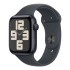 Apple Watch SE (2024), 44 мм корпус из алюминия цвета «Midnight», ремешок Sport Band размера S/M цвета «Midnight»