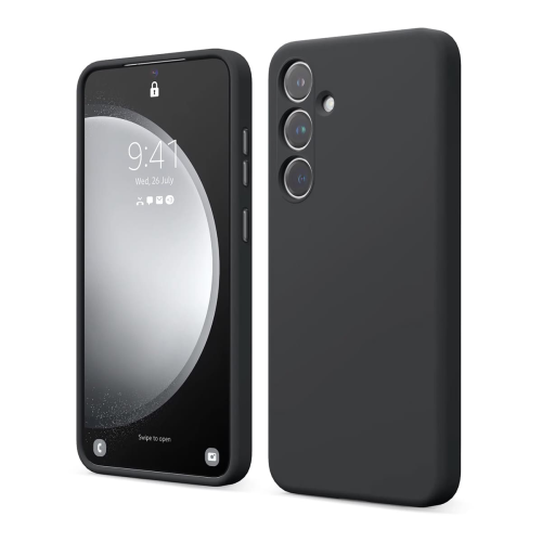 Чехол для Galaxy S24+ Elago чехол Soft silicone (Liquid) Черный купить в Донецке ДНР