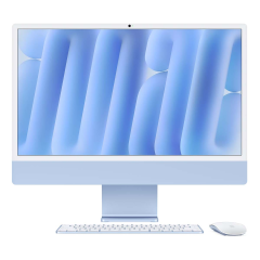 Apple iMac 24" (M4 8C CPU, 8C GPU, 2024) Retina 4,5K, 16Gb, 256Gb SSD (MWUF3) Blue, синий