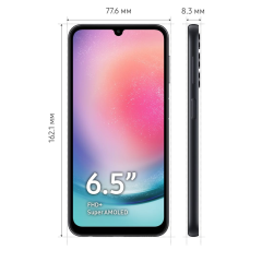 Samsung Galaxy A24 (2023) 8/128Gb Dark Red, красный