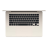 Apple MacBook Air 15" (M4 10C CPU, 10C GPU, 2025) 16/256Gb SSD (MW1J3) Starlight, «сияющая звезда»