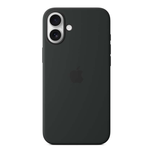 Чехол Silicone Case для Apple iPhone 16 Plus Black, черный купить в Донецке ДНР