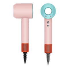 Фен Dyson Supersonic HD15 Shine Ceramic Pop, розовый/бирюзовый